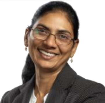 Portrait of Mrs. Jyothi Voolla, Chief Executive Officer of InfraPro Projects