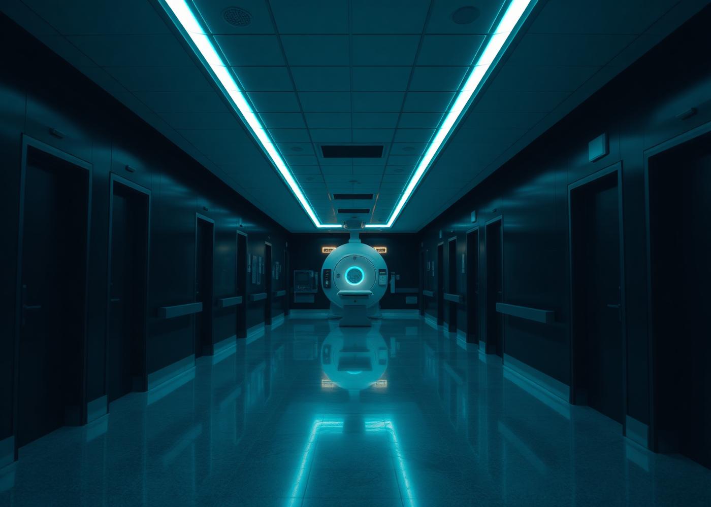Modern hospital imaging suite